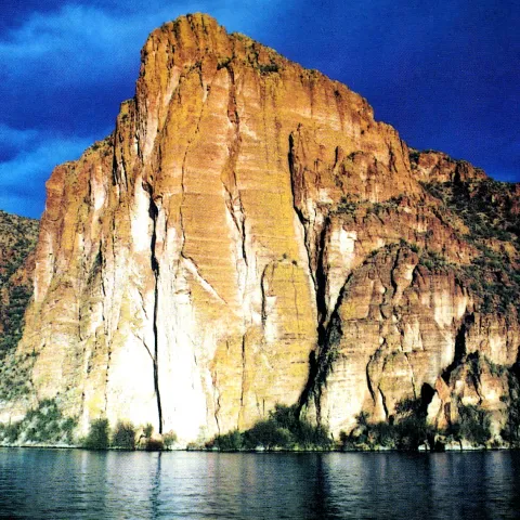 The redish canyon rock